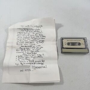 When The Roll Is Called Up Yonder J.M. Black Ingram Innovations Cassette